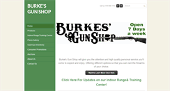 Desktop Screenshot of burkesgunshop.com